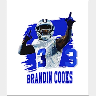 Brandin Cooks || 3 Posters and Art